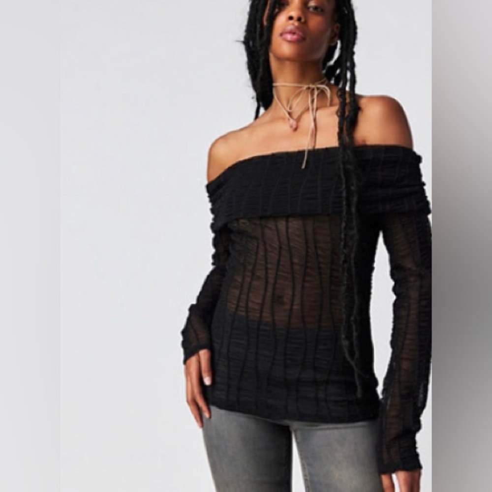 Free people soft lines top
